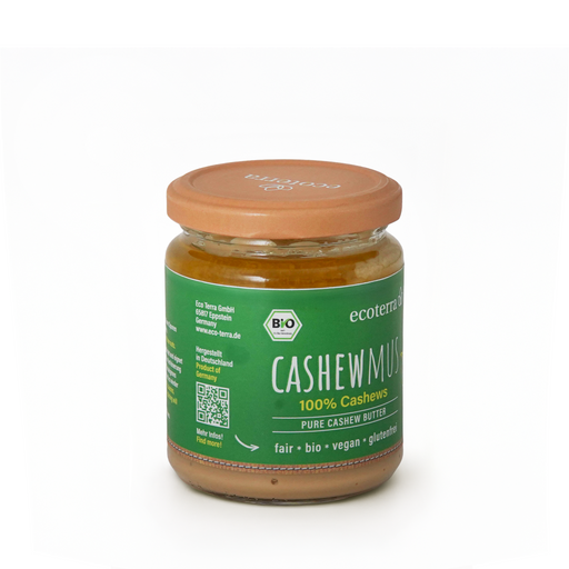 ecoterra Bio Cashewmus | 100% Cashewkerne | vegan | glutenfrei | Fair | 250 g