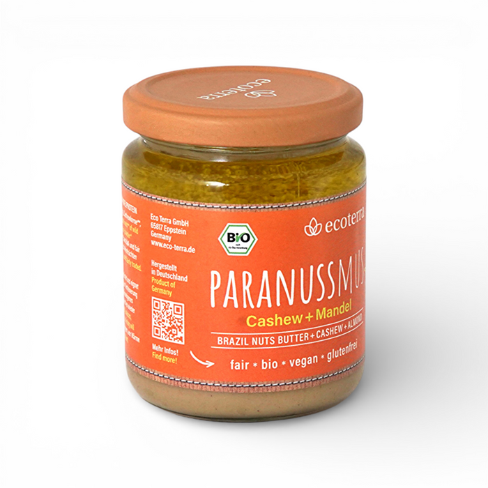 Bio Paranussmus mit Cashew und Mandel, fair gehandelt - 250 g