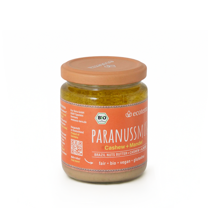 ecoterra Bio Paranussmus | Cashew + Mandel | glutenfrei | Fair | 250 g