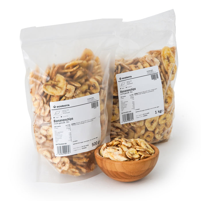 Bio Bananenchips | ungesüßt