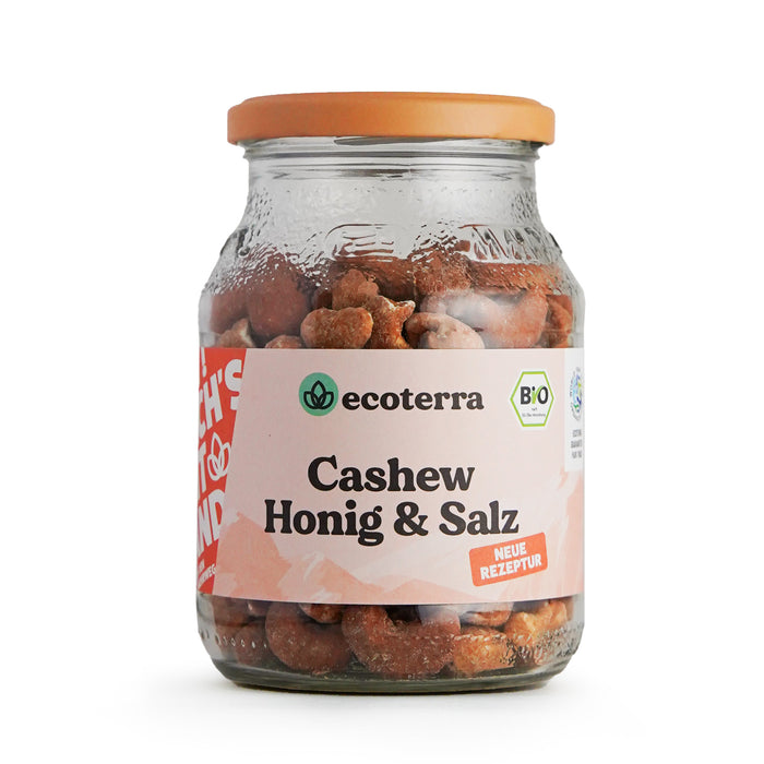 Bio Cashew Honig & Salz | Fair | 250 g | inkl. 15ct Pfand