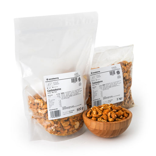 Bio Cashewkerne | Curry geröstet | vegan | glutenfrei | Fair