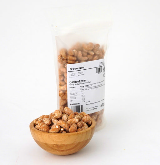 ecoterra Bio Cashewkerne | Honig | geröstet | 500 g