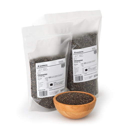 Bio Chiasamen | schwarz | vegan