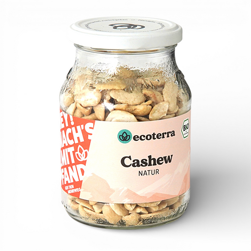 Bio Cashewkerne naturbelassen, fair gehandelt - 250 g | inkl. 15ct Pfand