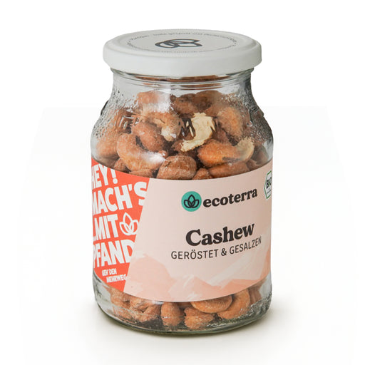 Bio Cashew geröstet & gesalzen | Fair | 250 g | inkl. 15ct Pfand