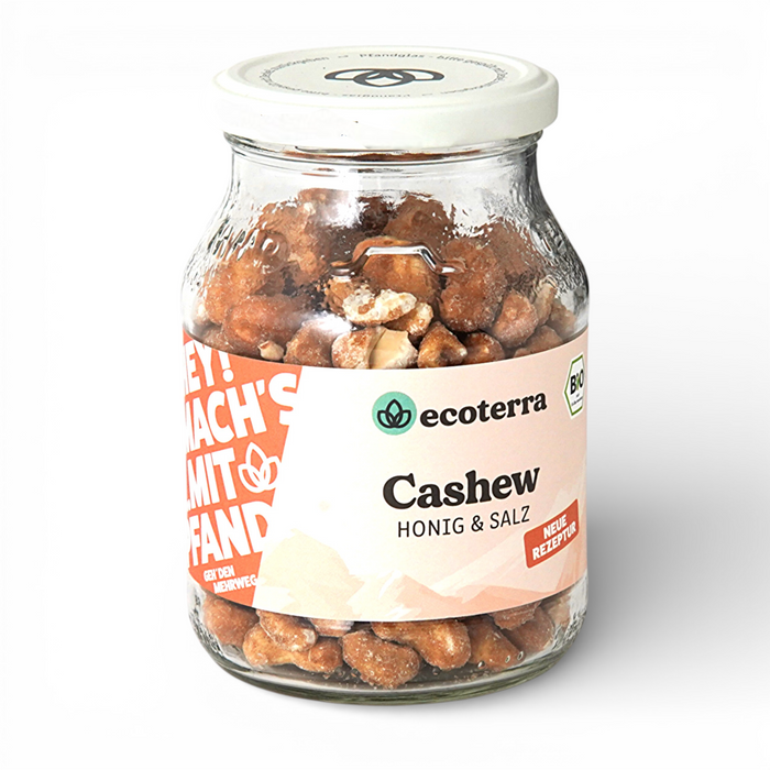 Bio Cashew Honig & Salz, fair gehandelt - 250 g | inkl. 15ct Pfand