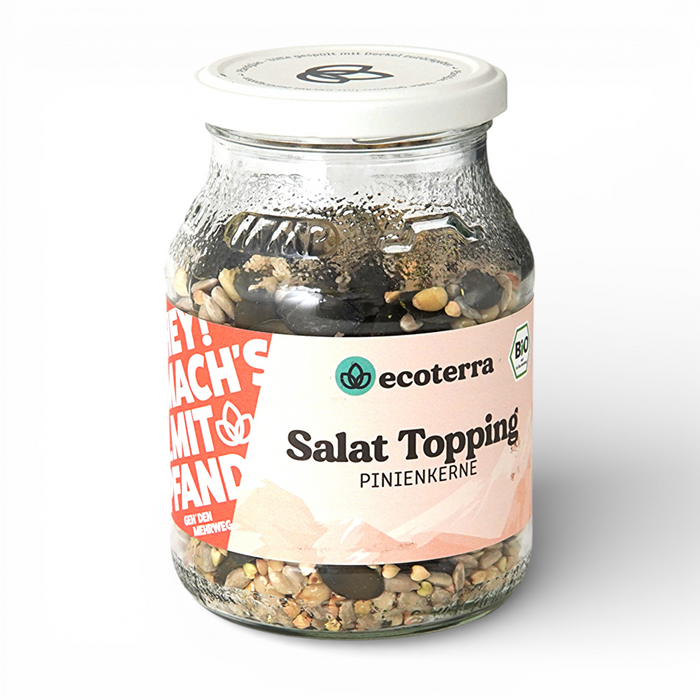 Bio Salat Topping mit Pinienkerne  | 280 g | inkl. 15ct Pfand