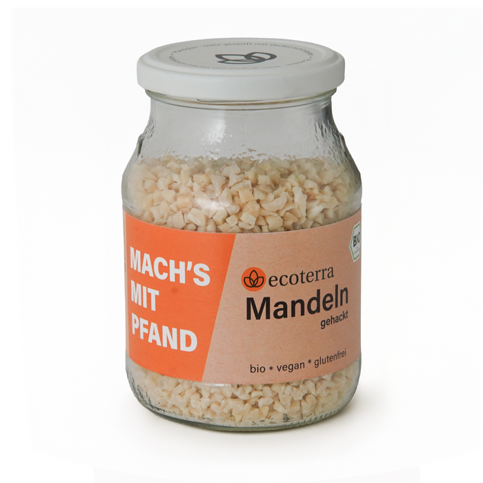 Bio Mandeln gehackt  | 250 g | inkl. 15ct Pfand