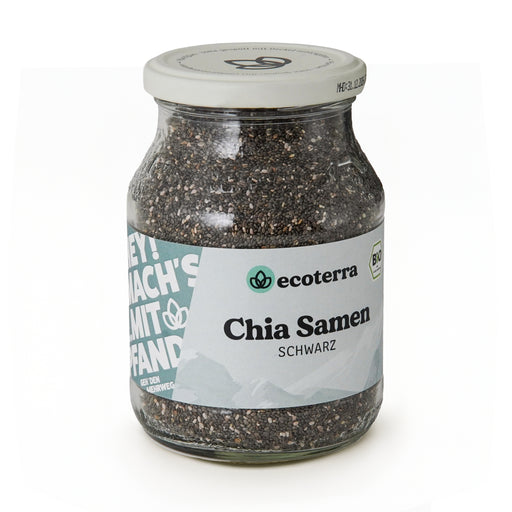 Bio Chia Samen schwarz | 350 g | inkl. 15ct Pfand