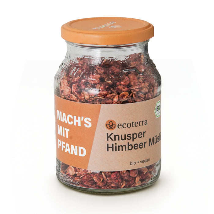 Bio Knusper Himbeer Müsli | 200 g | inkl. 15ct Pfand