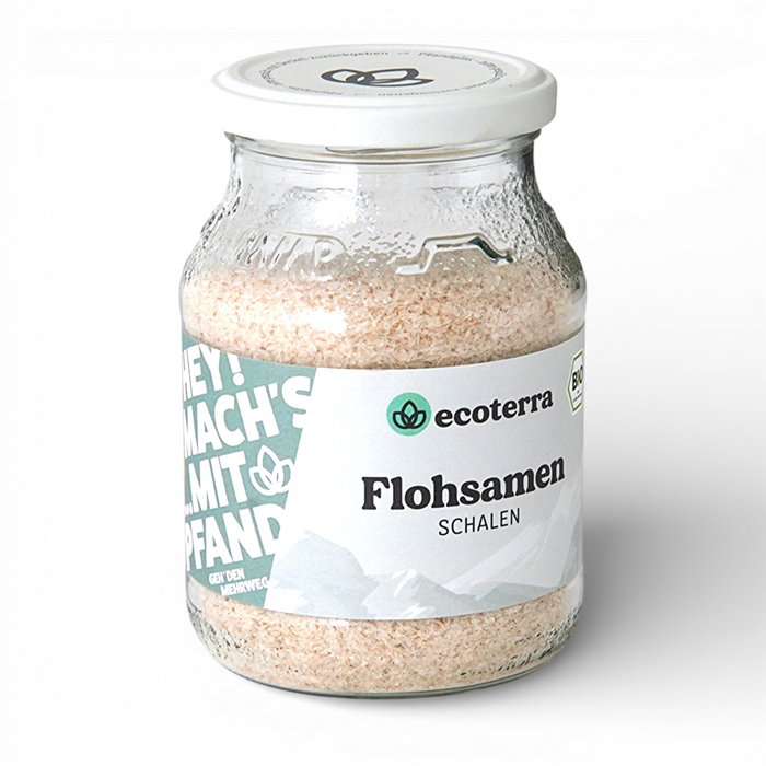 Bio Flohsamenschalen  | 150 g | inkl. 15ct Pfand