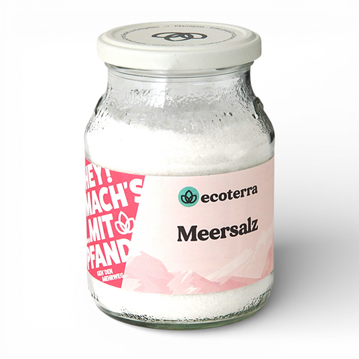 Meersalz naturbelassen | 550 g | inkl. 15ct Pfand