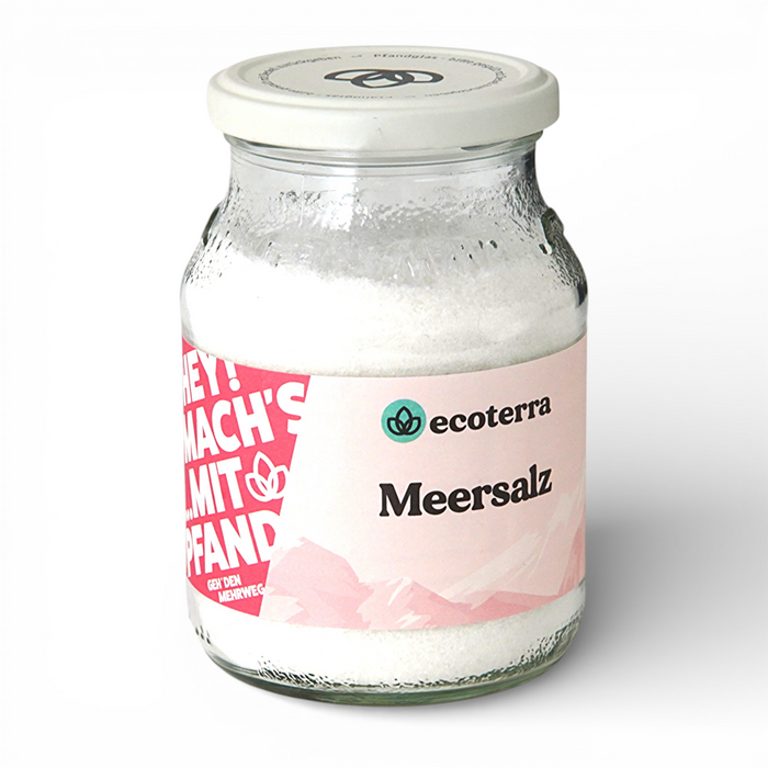 Meersalz naturbelassen | 550 g | inkl. 15ct Pfand