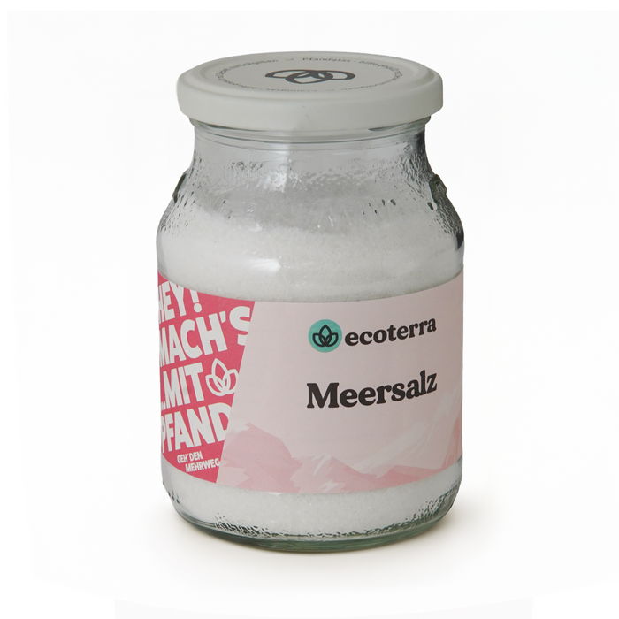 Meersalz naturbelassen | 550 g | inkl. 15ct Pfand