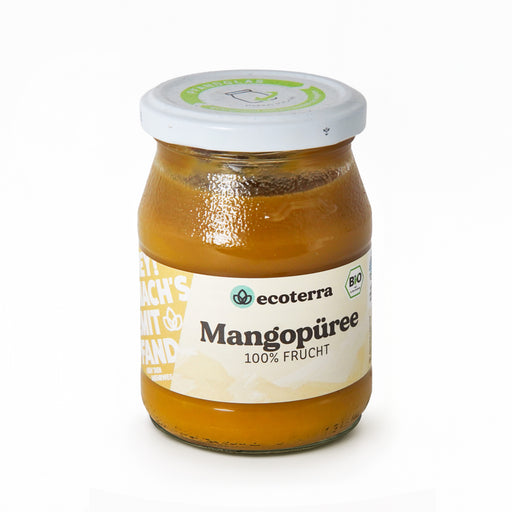 Bio Mangopüree 100% Frucht | Fair | 250 g | inkl. 15ct Pfand