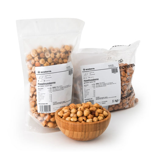 Bio Haselnüsse | geröstet | vegan | glutenfrei