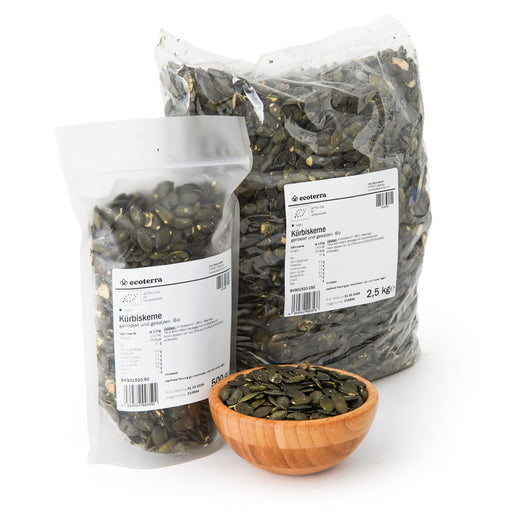 Bio Kürbiskerne | geröstet & gesalzen