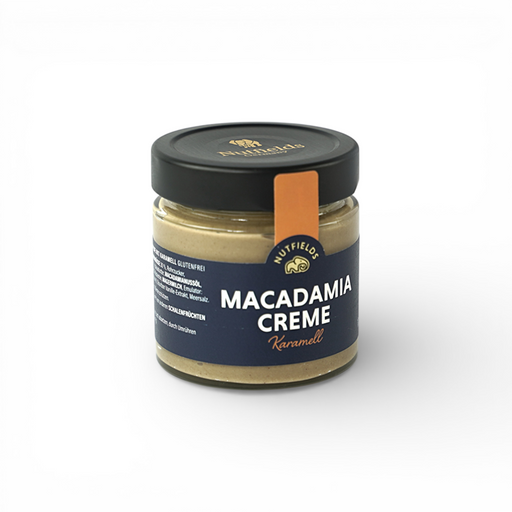 Nutfields Macadamia Karamell Creme | 50% Nuss | 175g