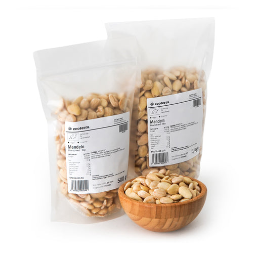 Bio Mandeln | blanchiert | vegan | glutenfrei