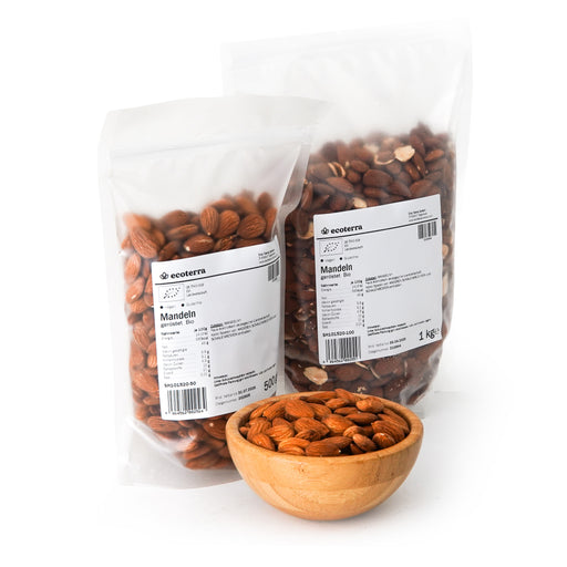 Bio Mandeln | geröstet | vegan | glutenfrei