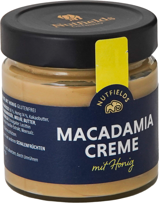Nutfields Macadamia Honig Creme | 50% Macadamianüsse