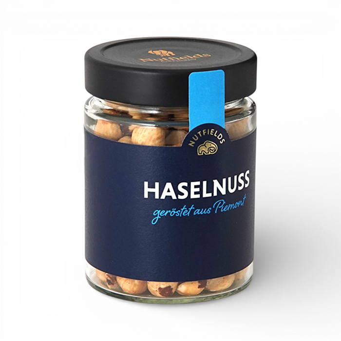 Nutfields Bio Haselnüsse geröstet, aus Piemont - 125 g