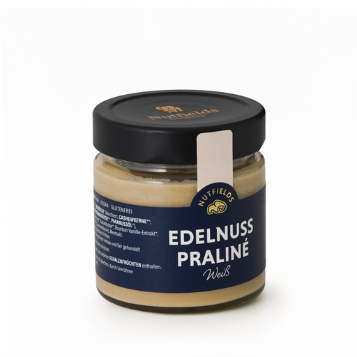 Nutfields Bio Edelnuss Praliné weiß | 175 g