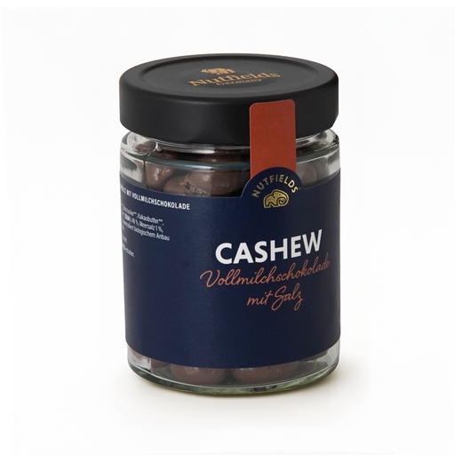Nutfields Bio Cashewkerne in Vollmilchschokolade | Bio | Fair | 150 g