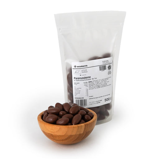 Bio Paranüsse in Vollmilchschokolade | glutenfrei | Fair | 500 g