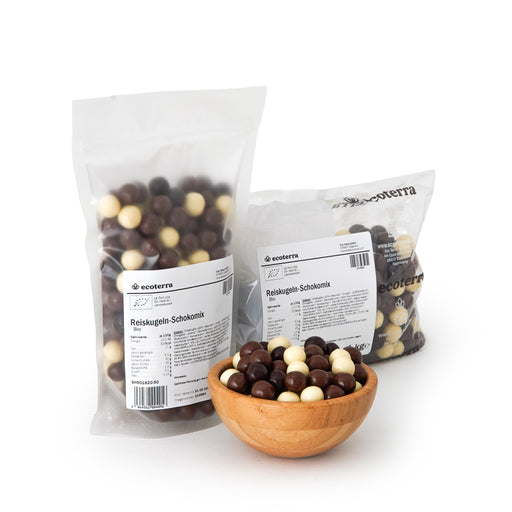 Bio Reiskugeln | Schoko Mix