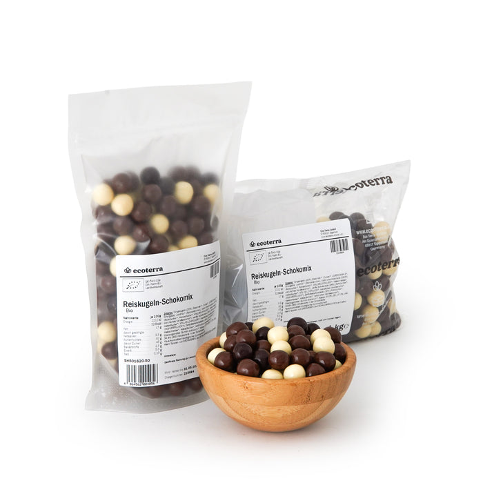 Bio Reiskugeln | Schoko Mix