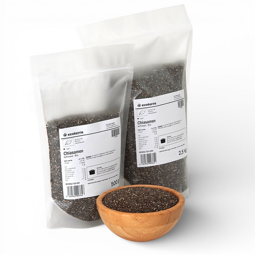 Bio Chiasamen | schwarz | vegan