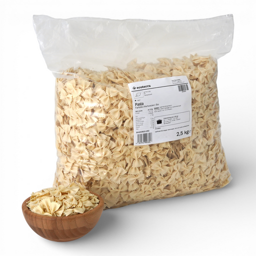 Bio Pasta Farfalle Hartweizen-Nudeln - 2,5 kg