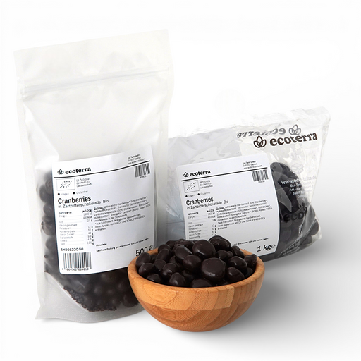 Bio Cranberries in Zartbitterschokolade