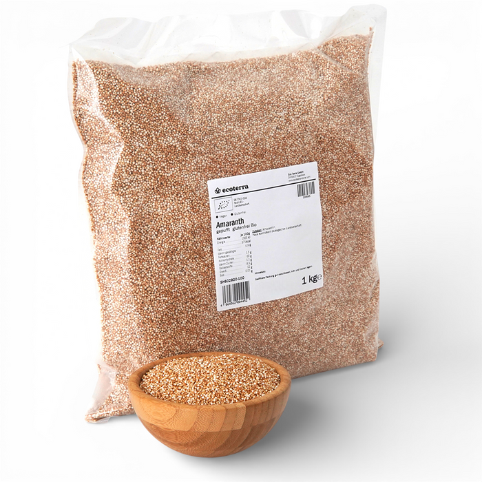 Bio Amaranth gepufft