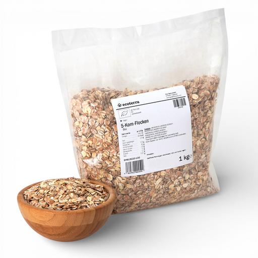 Bio 5-Mix Flocken | enthält Gluten