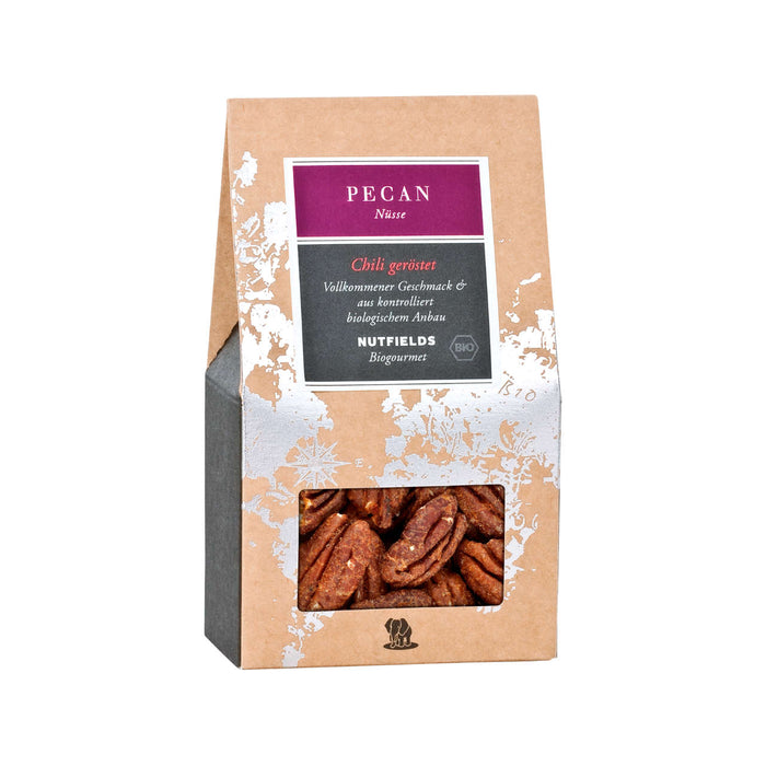 Nutfields - Bio Pekannüsse Chili geröstet|80g