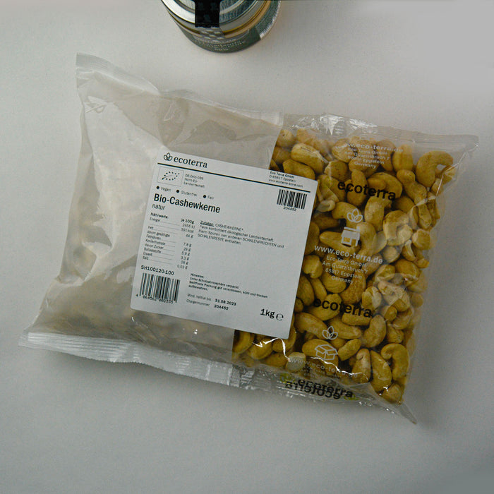 Bio Cashewkerne | natur | vegan | glutenfrei | Fair