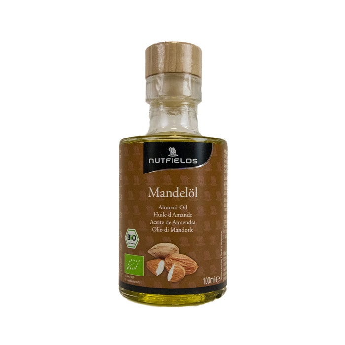 Nutfields Bio Mandel Nussöl | kaltgepresst | vegan | 100 ml